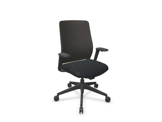 Actiu Silla A+S work 30 Respaldo Alto Negro express - Imagen 2